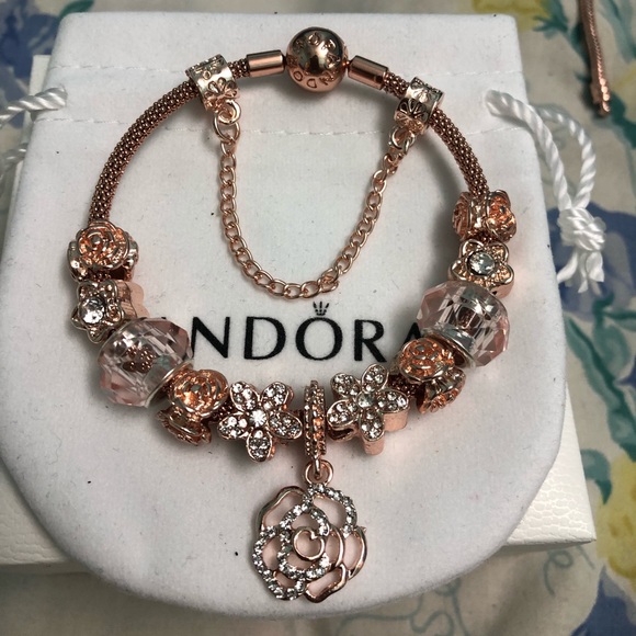 Pandora | Jewelry | Pandora Rose Mesh 